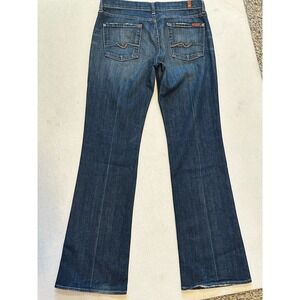 Seven 7 For All Mankind Vintage Y2K USA Bootcut Flare Low rise Jeans Women 30
